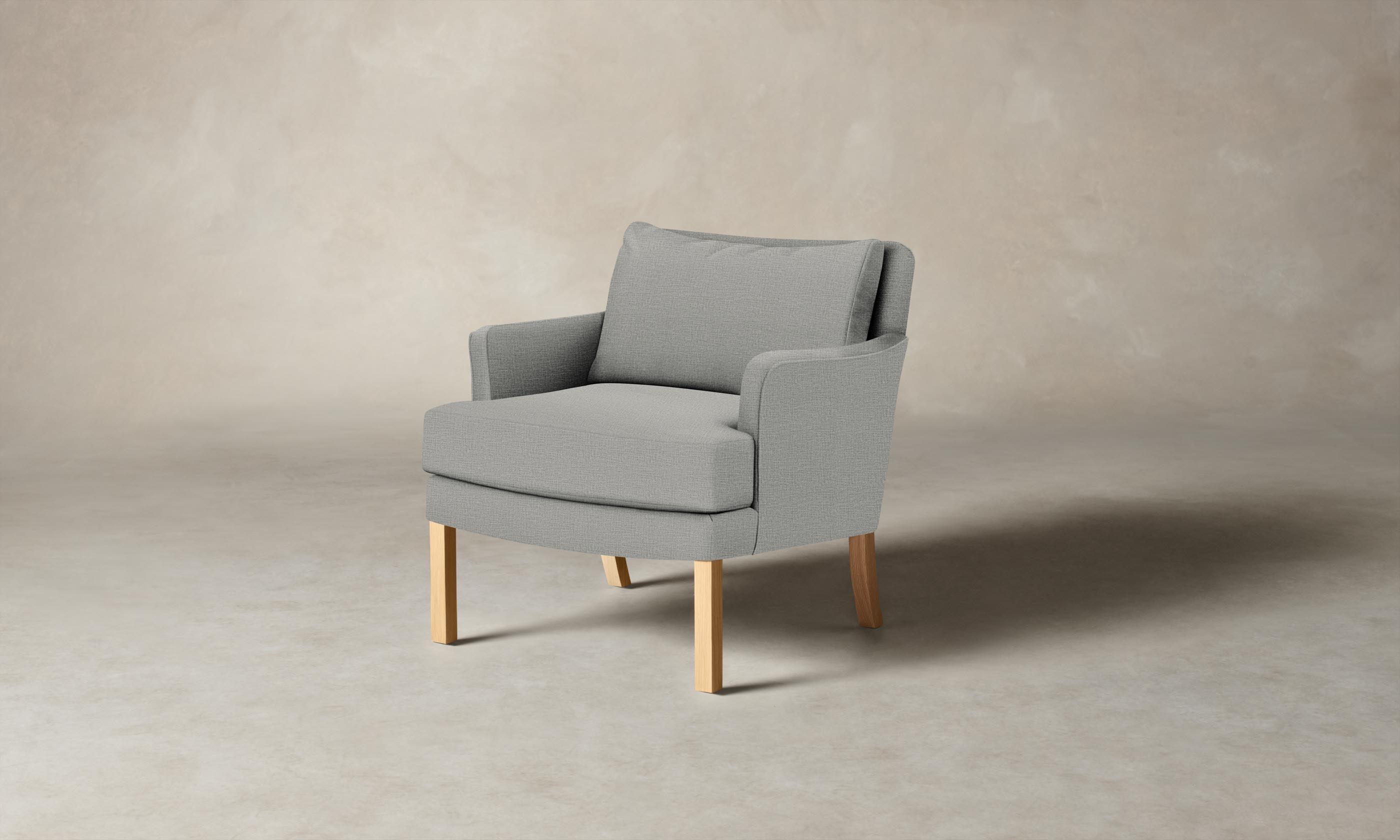 Kaye Performance Woven Chenille Chair - Water-Resistant & Durable for Outdoor & Indoor Use - Perfect for Patio, Garden, and Living Room Decor