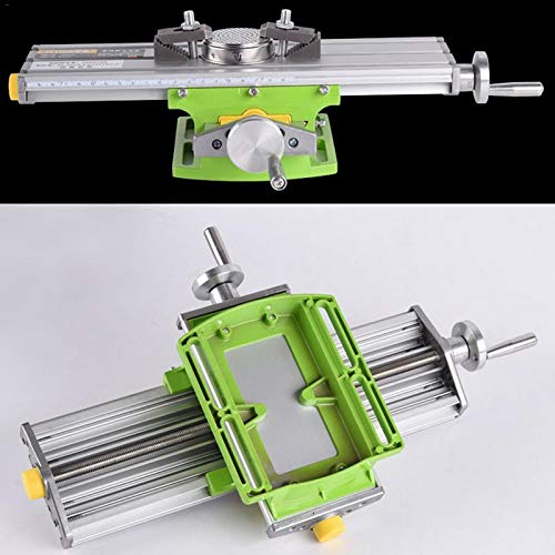 Upgraded 6330 Mini Workbench Electric Drill Stand - Precision Bench Drill Press for DIY, Milling & Installation - Vertical Cross Slide Table for Woodworking & Metalworking Projects