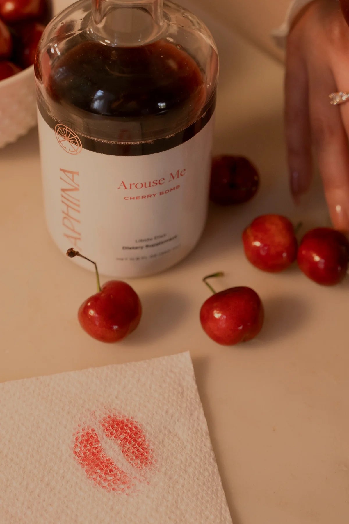 Cherry Bomb Libido Elixir - Natural Sexual Enhancement Supplement for Women & Men - Boost Intimacy & Vitality - Perfect for Date Nights & Romantic Getaways