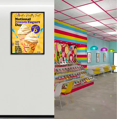 20x24 Beveled Poster Frame - Top Load or Side Load Sign Holder for Art, Photos & Documents - Perfect for Home, Office & Gallery Displays