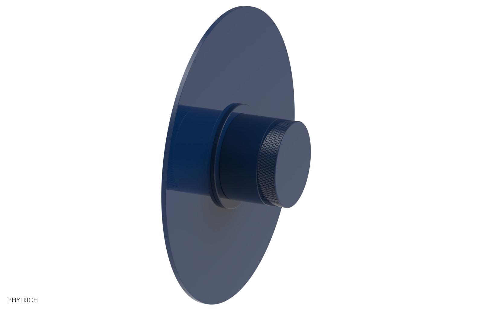 BASIC II Pressure Balance Round Shower Plate & Handle Trim Kit with Knurled Handle - 4 180 GPM Flow Rate - Perfect for Bathroom Renovation and Modern Home Upgrade