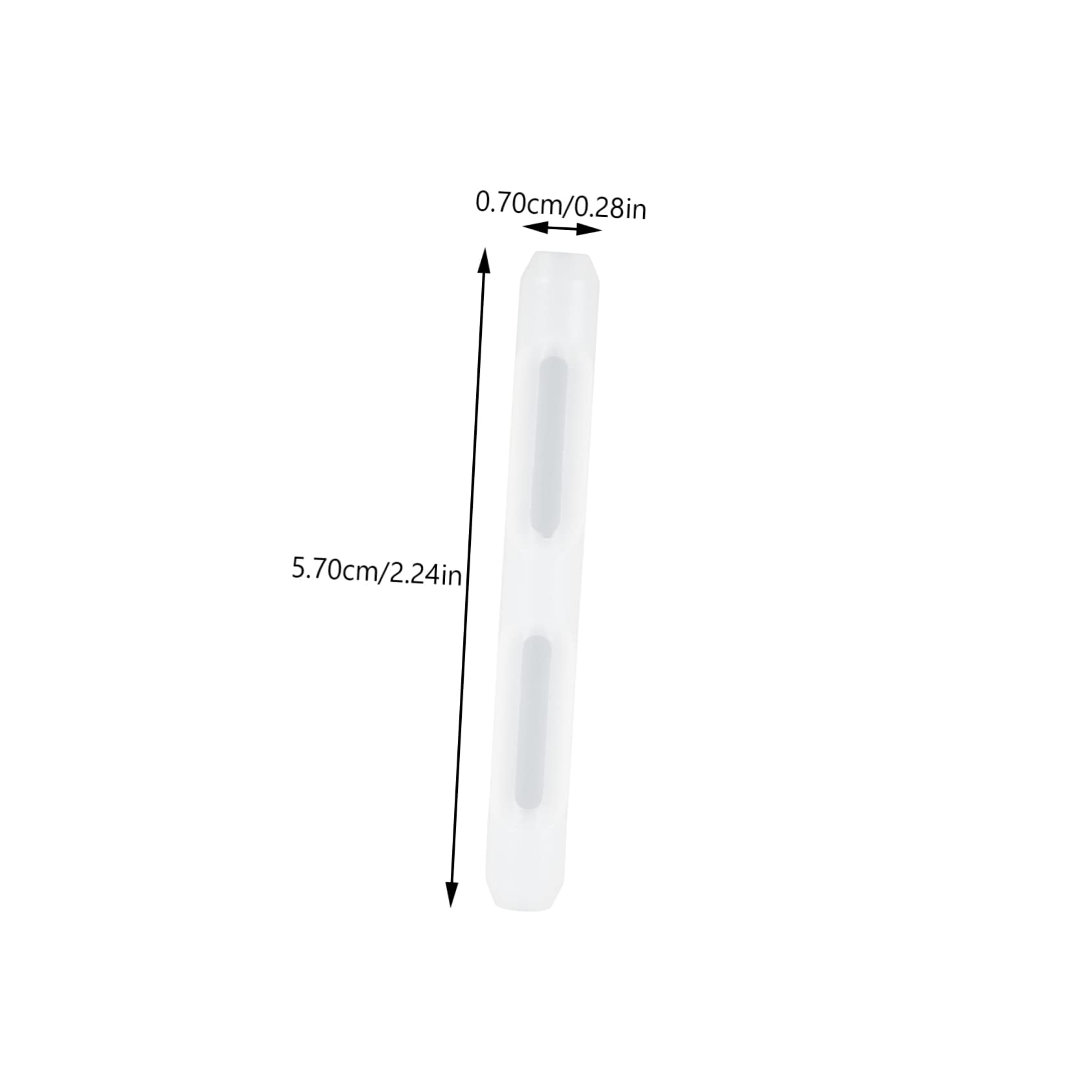 PLAFOPE Silicone Glasses Ear Hooks - Non-Slip Glasses Temple Tips, White Soft Silicone Glasses Grips for Secure Fit - Perfect for Reading, Sports & Daily Wear Glasses Accessories