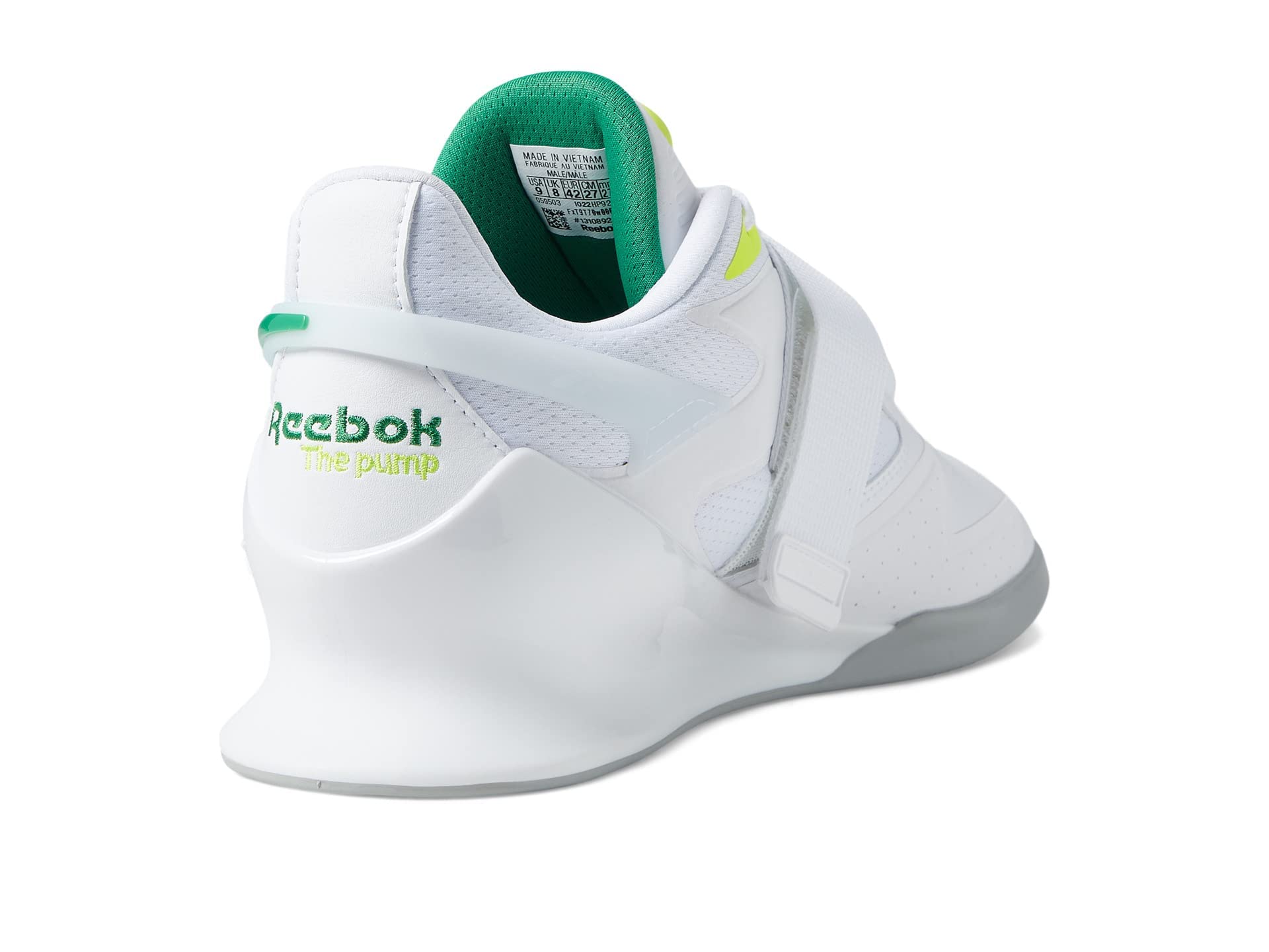 Reebok Men's Legacy Lifter III Cross Training Shoes - Weightlifting & Gym Workout Sneakers for Men - Perfect for Powerlifting, Bodybuilding & CrossFit Training