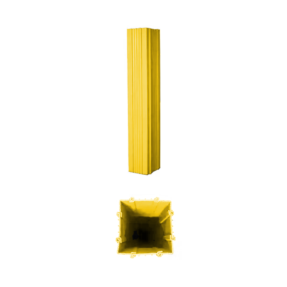 Ideal Shield Column Wrap - Durable & Weatherproof Column Protector for Outdoor Use - Perfect for Porch, Deck, and Garden Columns