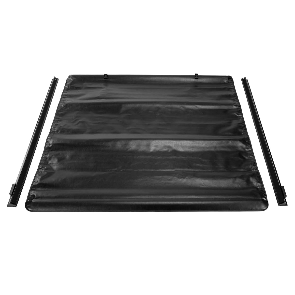 **Waterproof Soft Roll Up Truck Bed Tonneau Cover for 2019-2024 Ram 1500 Standard Bed - 6.4ft (76.3