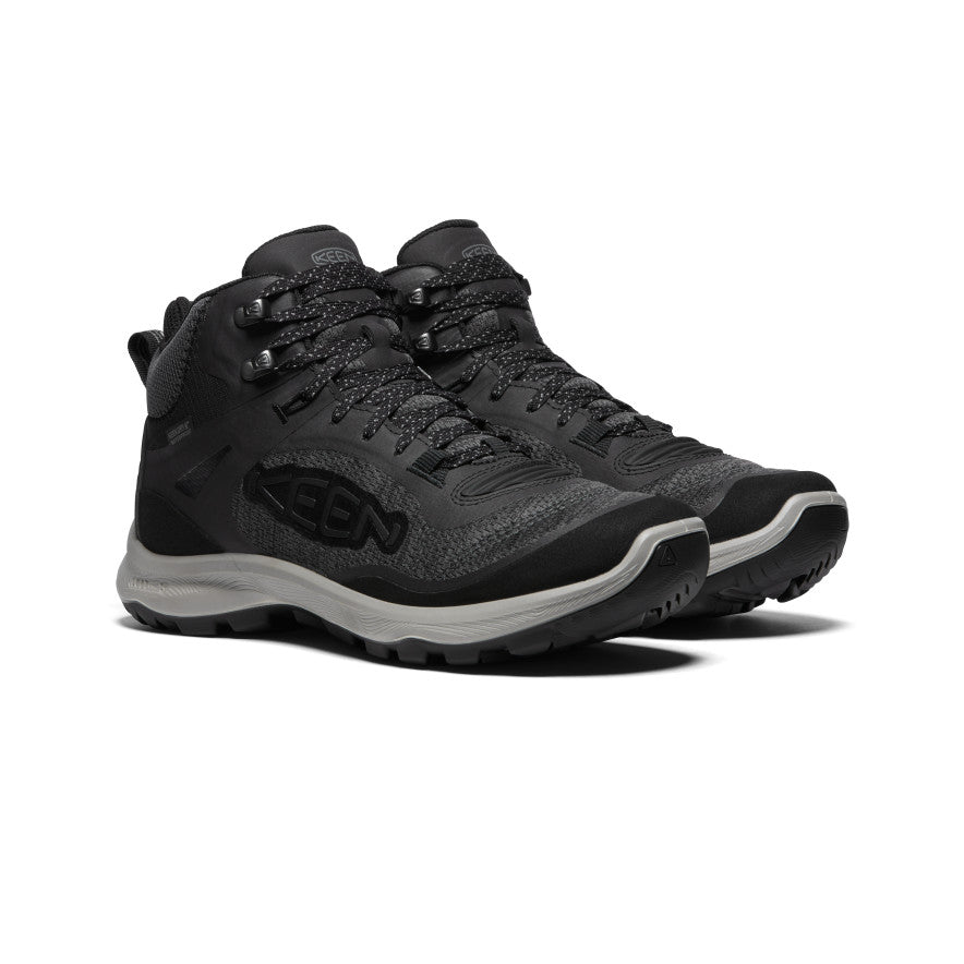 Women's Terradora Flex Waterproof Hiking Boots - Lightweight & Durable for Outdoor Adventures | Black/Steel Grey | Perfect for Trail Hiking, Camping & Mountain Climbing
