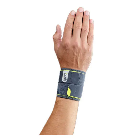 PUSH Sports Wrist Support Brace - Right Hand One Size Fits Most - Ideal for Weightlifting, CrossFit & Basketball Injury Prevention