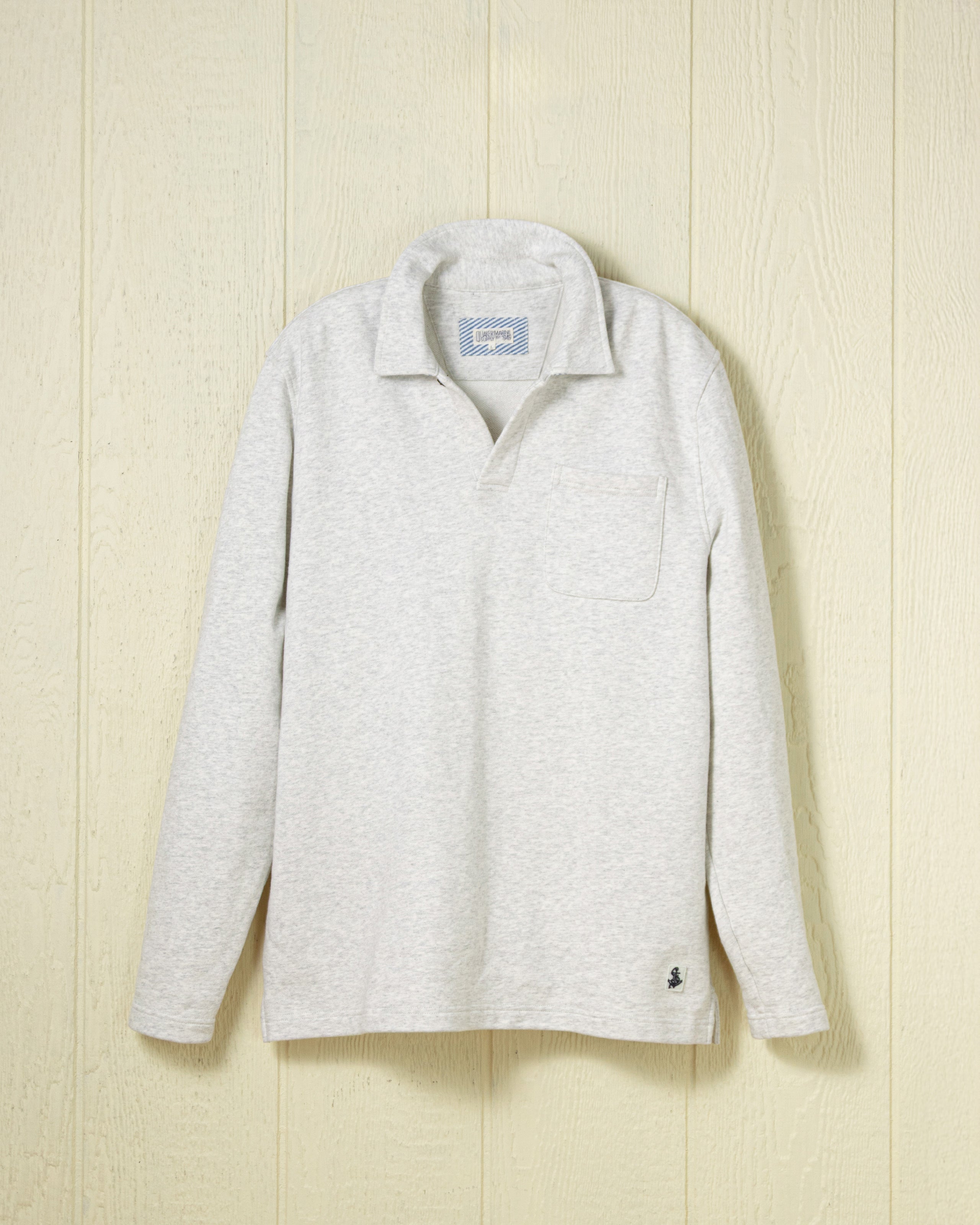 Acadia Polo Shirt - Premium Collegiate Loopback Terry Fabric for Men - Perfect for Casual Wear, Golf & Campus Style