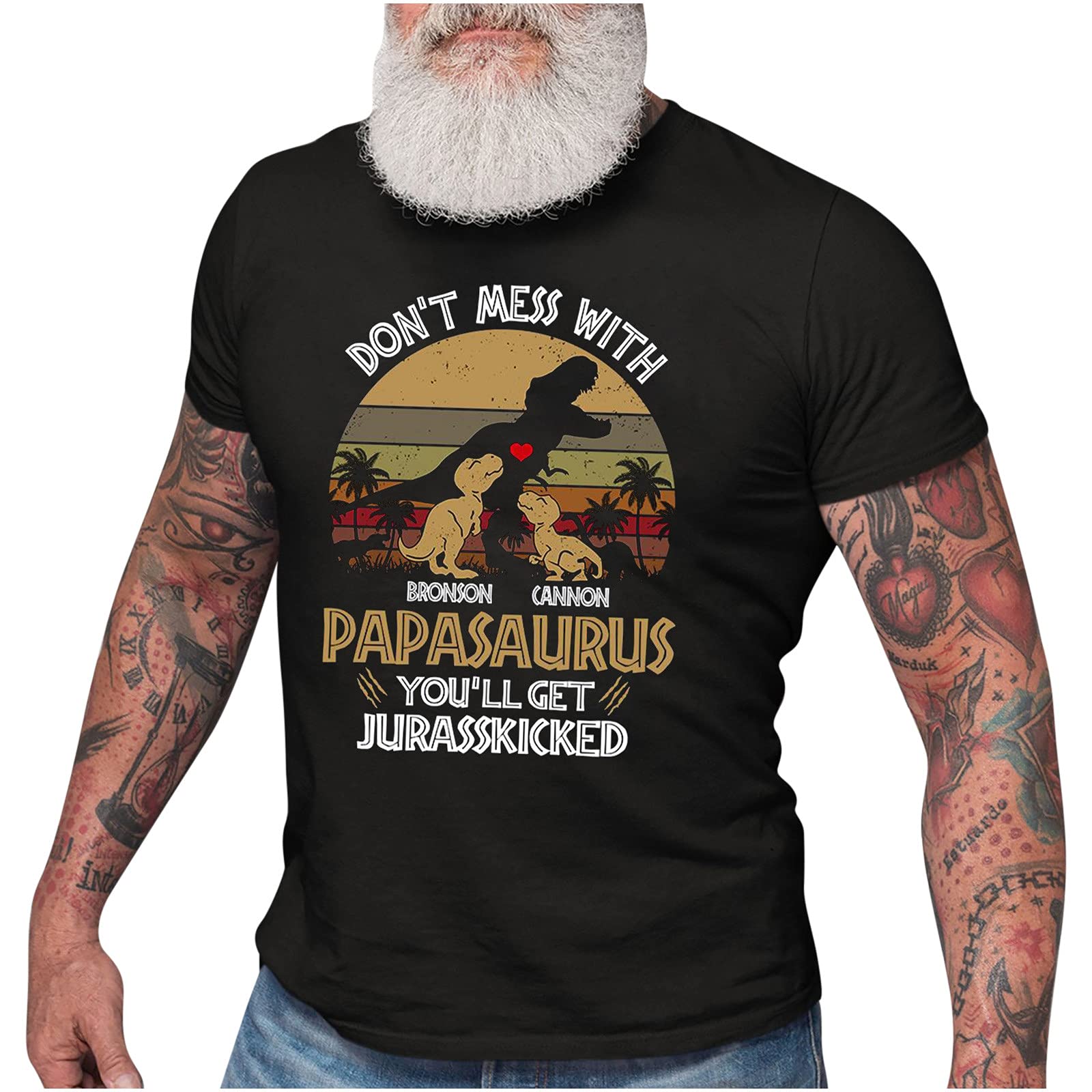 Best Dad Ever Funny T-Shirt for Men - Cool Graphic Tee for Husband, Father's Day Gift - Comfortable Cotton Workout Athletic Shirt for Summer
