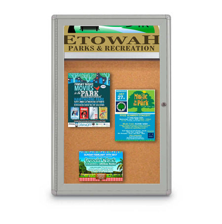 8.5 x 11 Inch Cork Bulletin Board with Aluminum Frame - Wall Mounted Office Memo Board for Home, School or Workplace (Rounded Corners, White) - Perfect for Notes, Photos and Reminders in Classrooms, Offices and Home Offices