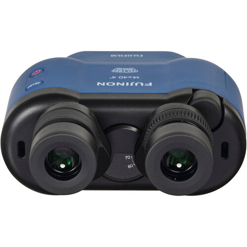 Fujinon 14x40 TSX1440 Techno Stabi Image Stabilized Binoculars - Navy Blue - Waterproof & Fogproof - Perfect for Bird Watching, Hunting, and Outdoor Adventures