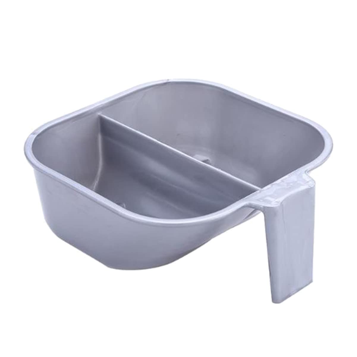 LALAFINA 1 Piece Professional Double Hair Mixing Bowl for Salon Hair Dyeing - Durable Hair Coloring Container with Easy Clean Feature - Perfect for At-Home & Salon Hair Coloring Treatments