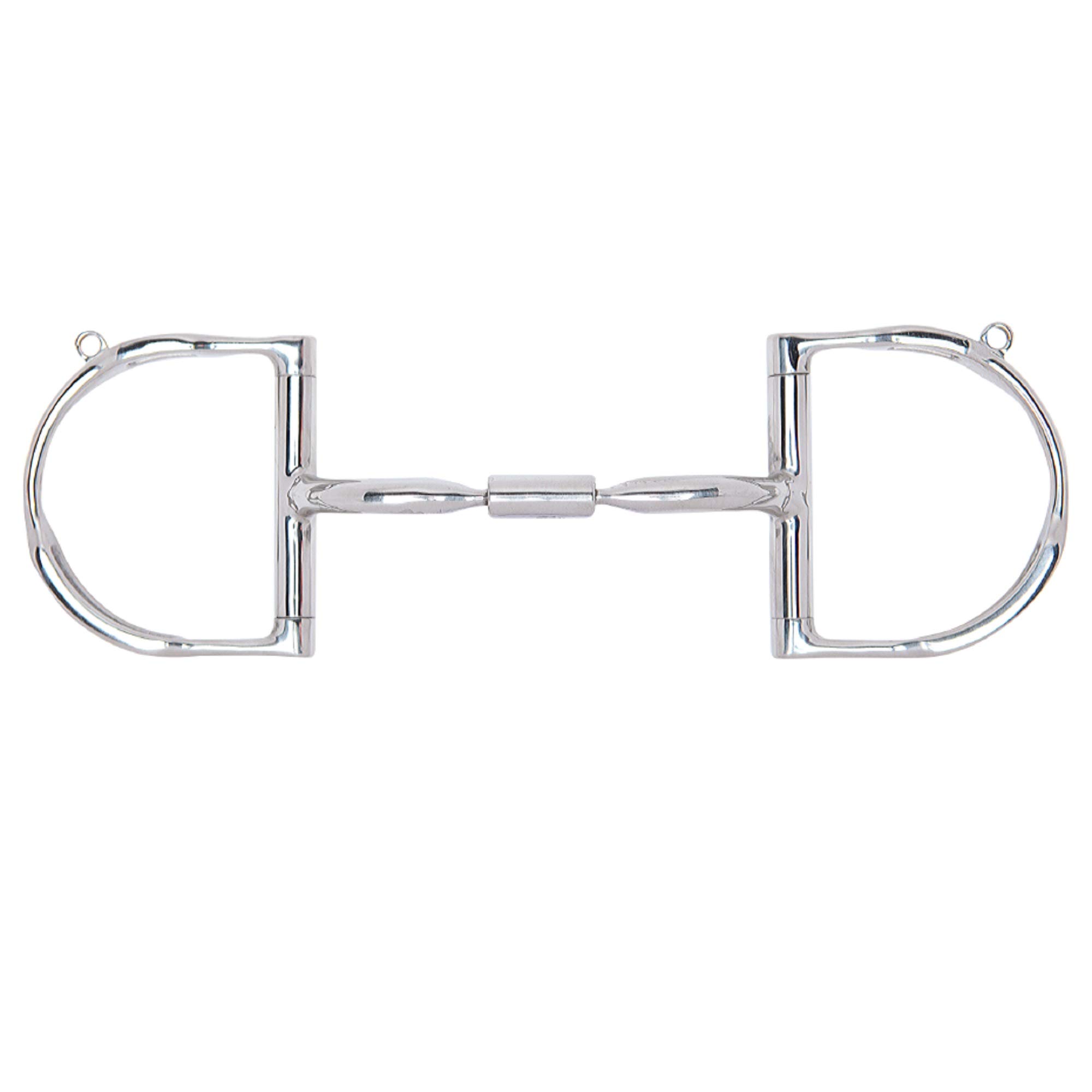 Myler 02 English Dee Horse Bit with Hooks - Comfortable & Durable Equestrian Training Bit for Dressage and Jumping Horses