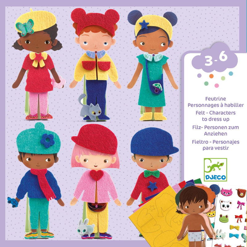 Soft Dress Up Felt Fashion Fun - Adorable Costume for Kids & Adults - Perfect for Halloween, Cosplay & Dress-Up Parties