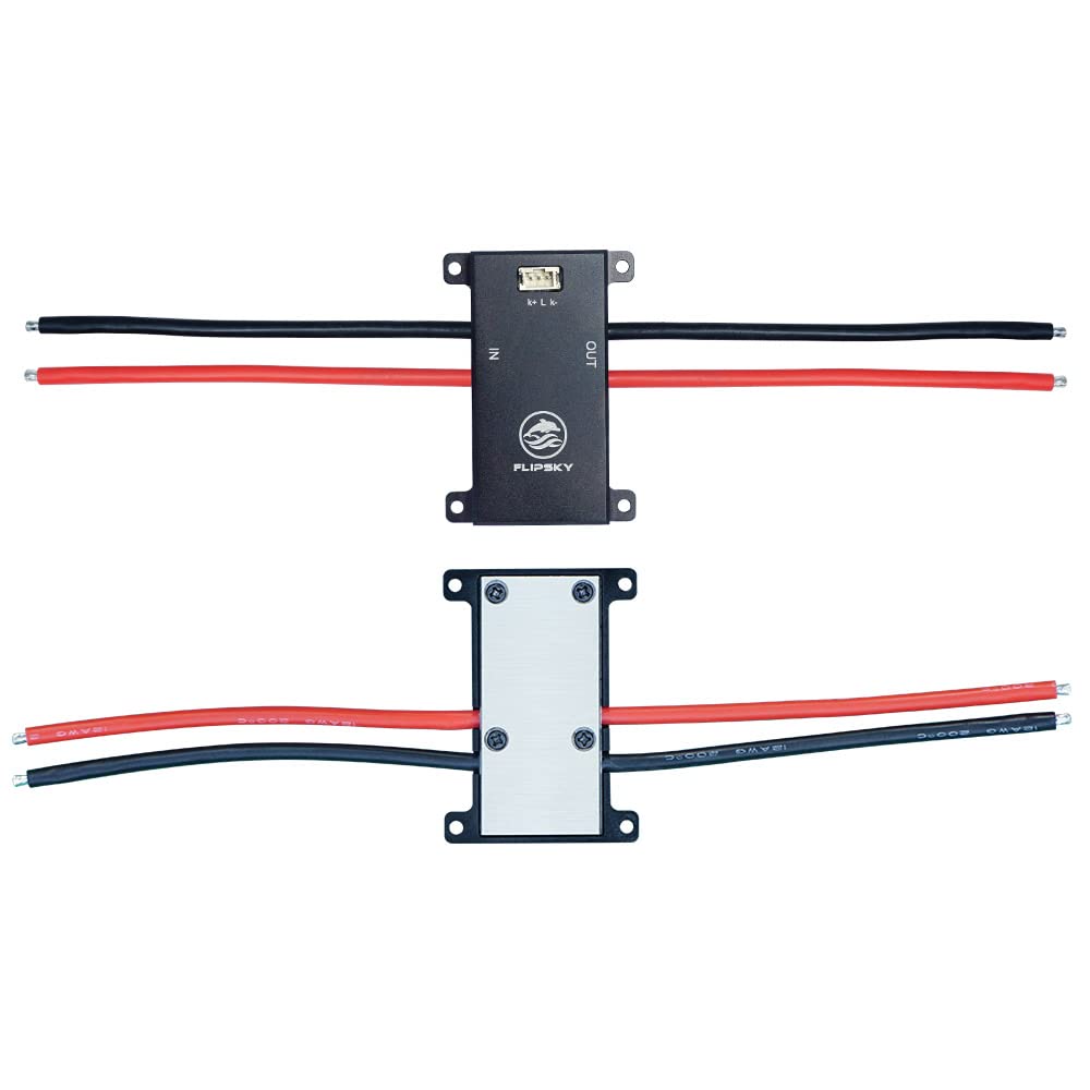 Flipsky 200A Anti Spark Switch Aluminum PCB/CASE V1.0 for Electric Skateboard, Ebike, Scooter & Robots - Perfect for DIY EV Projects, Power Control & High-Current Applications