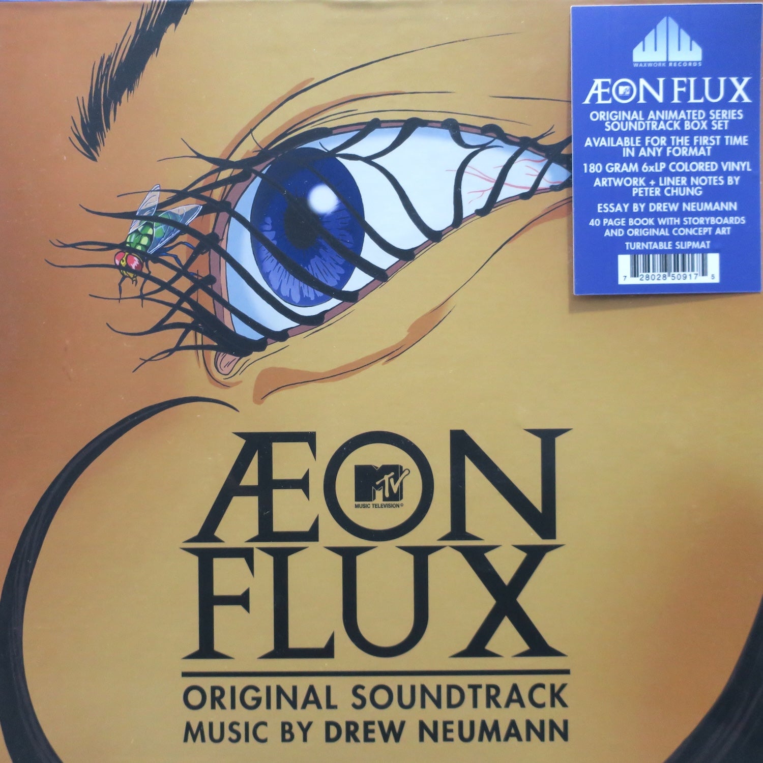 AEON FLUX Original Motion Picture Soundtrack - Limited Edition Colored Vinyl 6LP Box Set - Perfect for Movie Collectors & Vinyl Enthusiasts