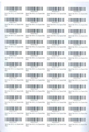 Best Amazon FBA Labels 44-up (48.5x25.4mm) - 100 A4 White Self-Adhesive Shipping Stickers for Laser/Inkjet Printers - Perfect for FBA Barcodes, Inventory Management & Package Labeling
