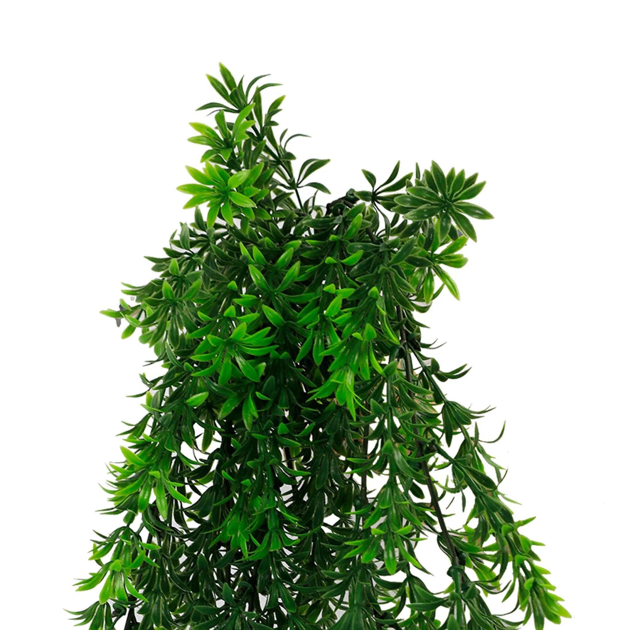 UV & Fire Resistant Hanging Willow Leaf Vine - 18cm x 76cm Artificial Greenery for Home Decor, Wedding, Party & Outdoor Landscaping