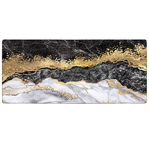 Marble Black Gold White