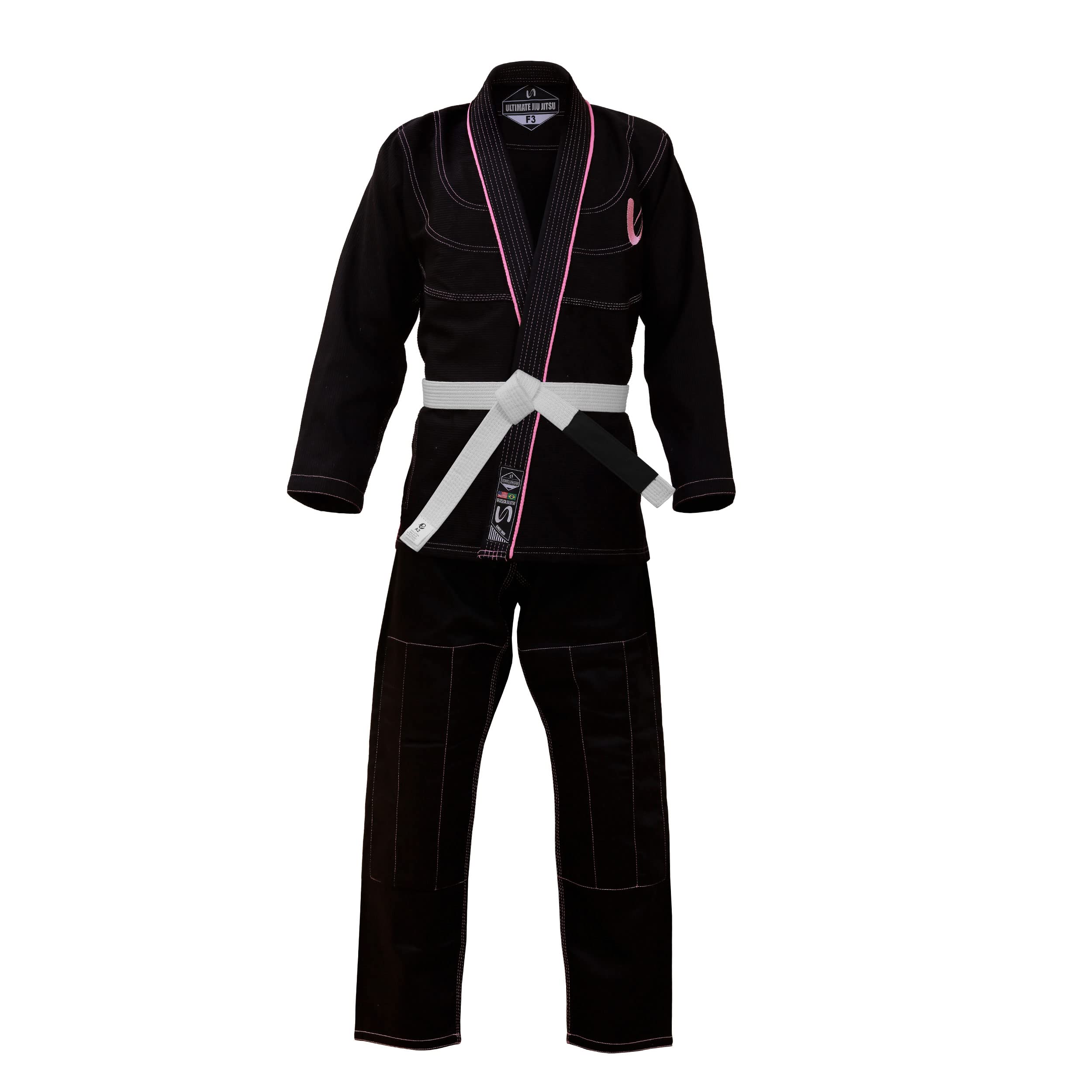 Premium Women's Brazilian Jiu Jitsu Gi - Lightweight BJJ Uniform for Adults & Kids - Special Edition Kimono for Training & Competition - Perfect for MMA, Grappling & Self-Defense Classes