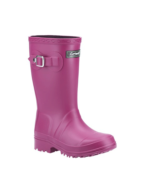 Cotswold Buckingham Kids' Waterproof Wellington Boots - Durable Rain Boots for Boys & Girls - Perfect for Outdoor Play, Puddle Jumping & Gardening
