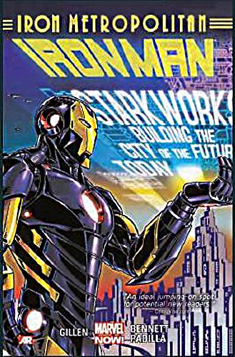 Iron Man 4: Iron Metropolitan - Marvel Now! Graphic Novel | Superhero Comic Book for Adults & Teens | Perfect for Marvel Fans & Comic Collectors | Great Gift for Birthday, Christmas & Superhero Enthusiasts