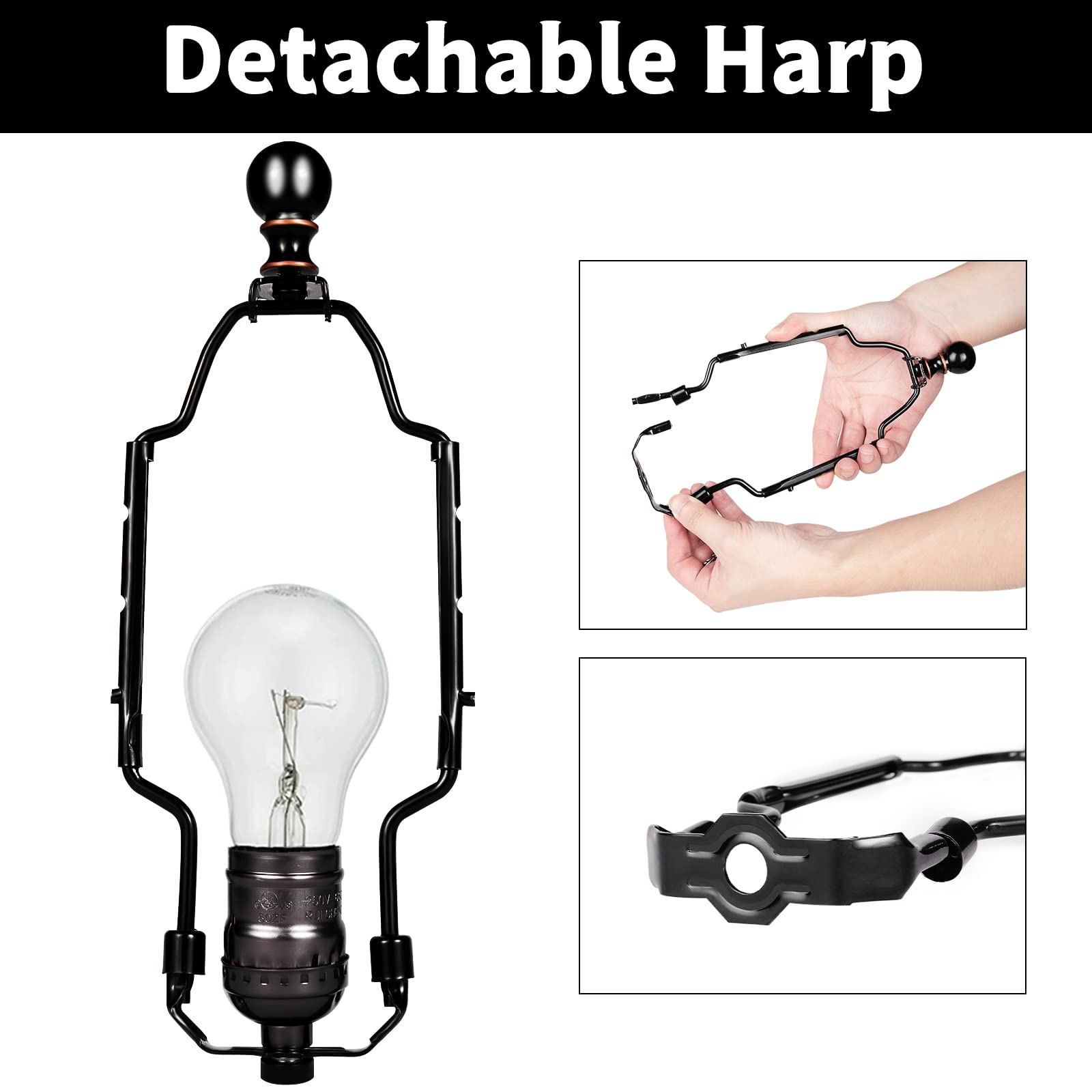 Premium Lamp Shade Holder Kit - 3/8