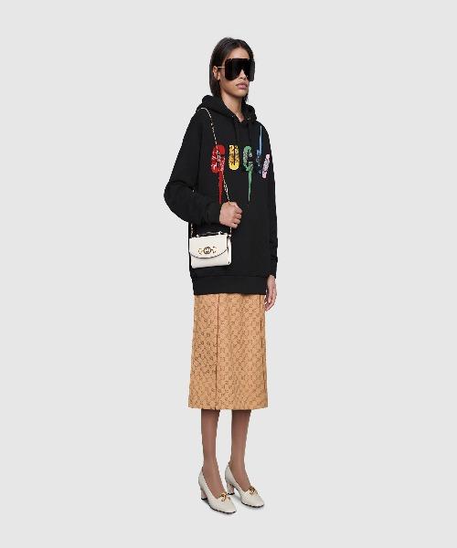 Gucci Zumi White Smooth Leather Mini Bag for Women - Luxury Designer Handbag for Parties, Dates & Everyday Use