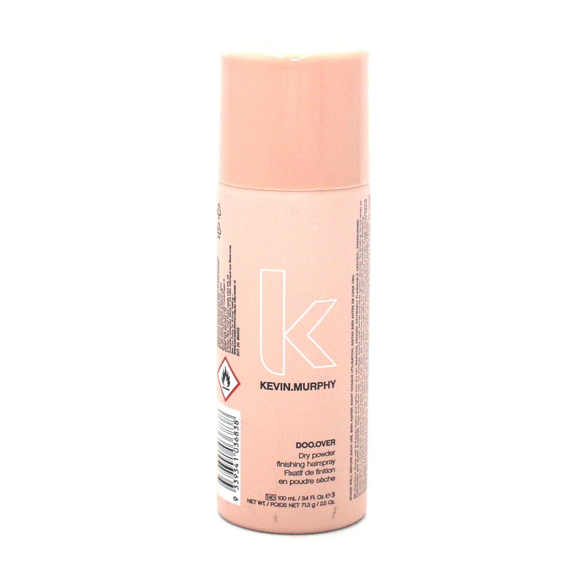 Kevin Murphy Doo Over Dry Powder Finish Spray 2.5 oz - Volumizing & Texturizing Hair Styling Product for Fine Hair | Perfect for Beach Waves, Updos & Everyday Volume