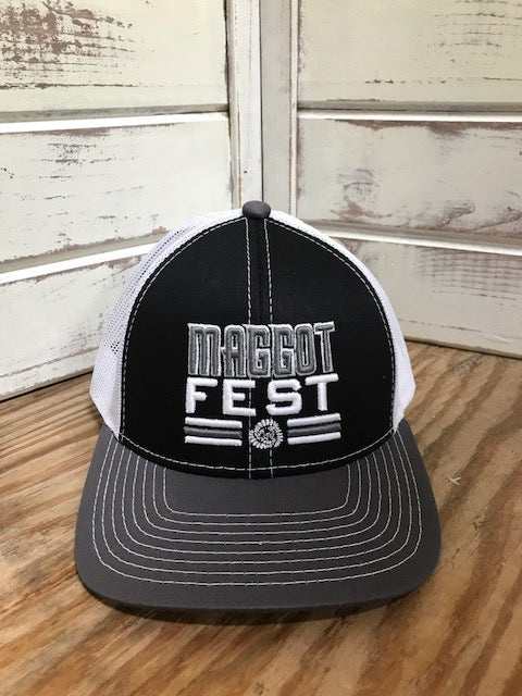 Missoula Maggotfest 2017 Mesh Back Hat - Adjustable & Breathable for Outdoor Events, Concerts & Festivals