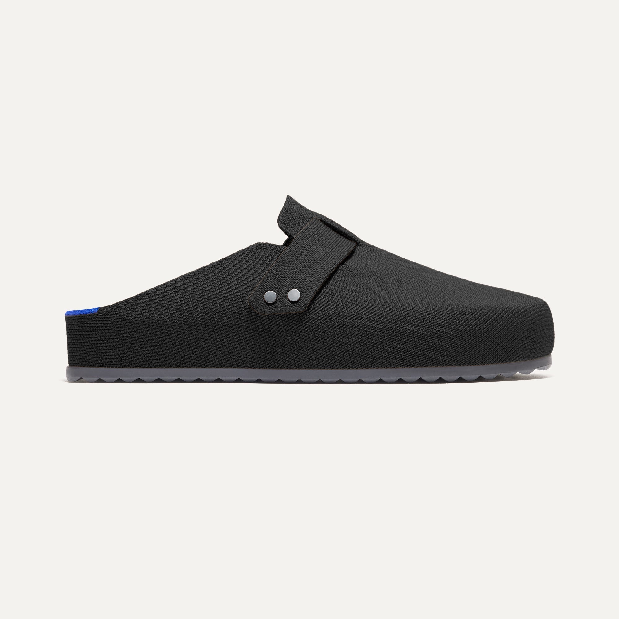 **Men's Soft Black Clog Shoes - Comfortable Slip-On for Casual Wear, Gardening & Indoor Use**