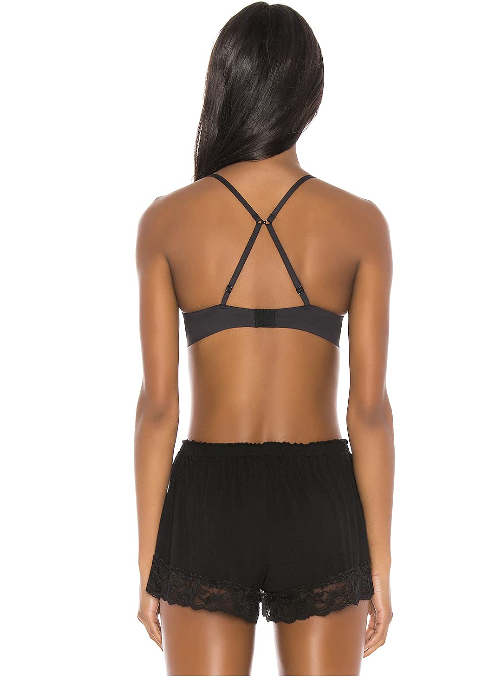 Free People Ari Underwire Bra - Comfortable & Supportive Black Lingerie for Women, Size 36B | Perfect for Everyday Wear & Special Occasions