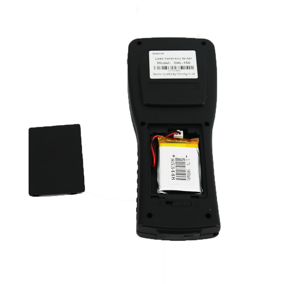 Leeb Hardness Tester HL150 - Digital OLED Display with D Type Impact Device (170-960HLD) for HRC, HRB, HL, HB, HRA, HV, HS Measurements | Metal Testing, Quality Control, Industrial Applications