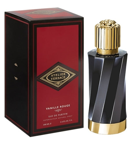 Atelier Versace Vanille Rouge 3.4 oz Eau de Parfum Unisex Fragrance - Luxury Vanilla Scent for Men & Women, Perfect for Date Nights & Special Occasions