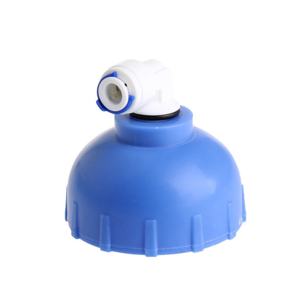 Replacement Water Filter Housing for Reverse Osmosis Systems - Transparent Shell, Two Open Ends, Refillable Inline Filter (1 Pack) - Perfect for Home Water Purification and RO System Maintenance