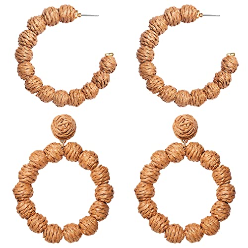 2Pairs Rattan Set