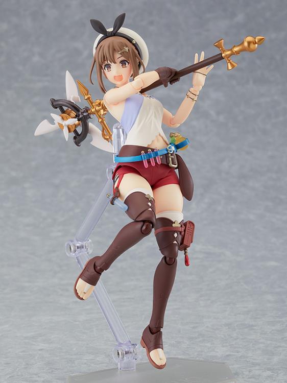 Figma #535 Reisalin Stout Action Figure - Atelier Ryza: Ever Darkness & the Secret Hideout Anime Collectible for Display & Gaming Enthusiasts