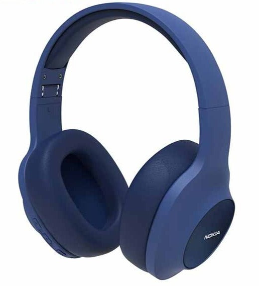 Nokia E1200 Wireless Bluetooth Headphones - Noise Cancelling, 30H Battery Life - Perfect for Workouts, Commuting & Office Use
