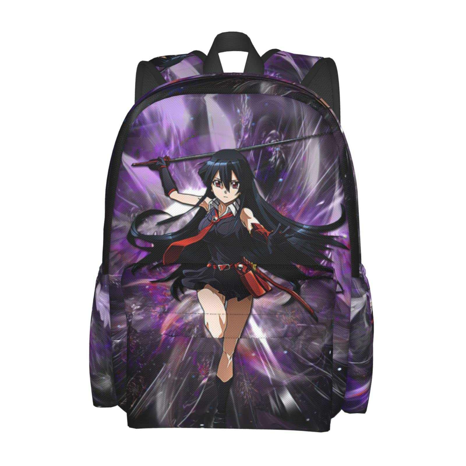 Akame Ga Kill Anime Backpack - Lightweight School Bag for Boys & Girls, Unisex Rucksack for Middle School, Travel & Daily Use | Anime Cosplay & Gift for Fans