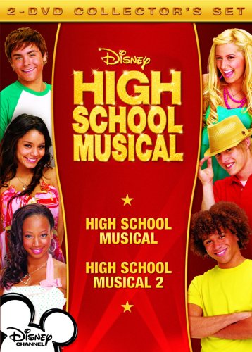 High School Musical Encore & High School Musical 2 DVD Set - Disney Musical Movies for Teens, Perfect for Movie Nights and Birthday Gifts