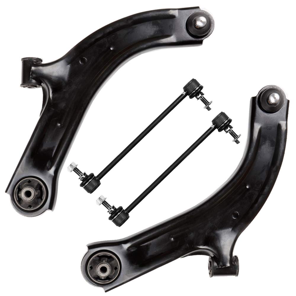 4pcs Suspension Kit - New Automotive Replacement Control Arm & Ball Joint Assembly Compatible with Nissan Cube 2009-2013 - Perfect for Smooth Ride & Enhanced Vehicle Stability