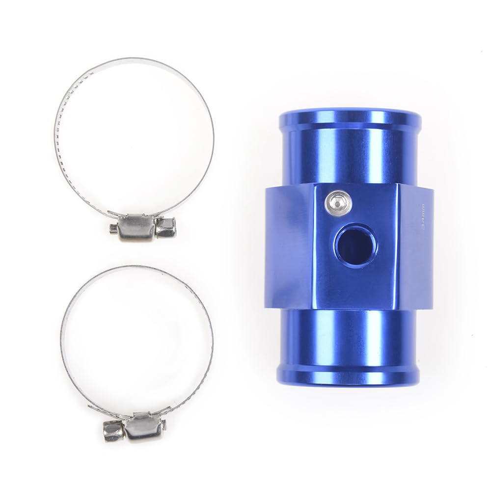 Aluminum Water Temp Gauge Joint Pipe 34mm - Radiator Sensor Adapter for Car Cooling System