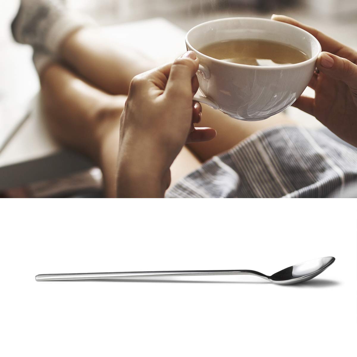 Engraved Funny Grandma Spoon - Unique Tea & Coffee Spoon for Women - Best Birthday & Christmas Gift for Grandma - Perfect for Morning Tea, Coffee, or Special Occasions