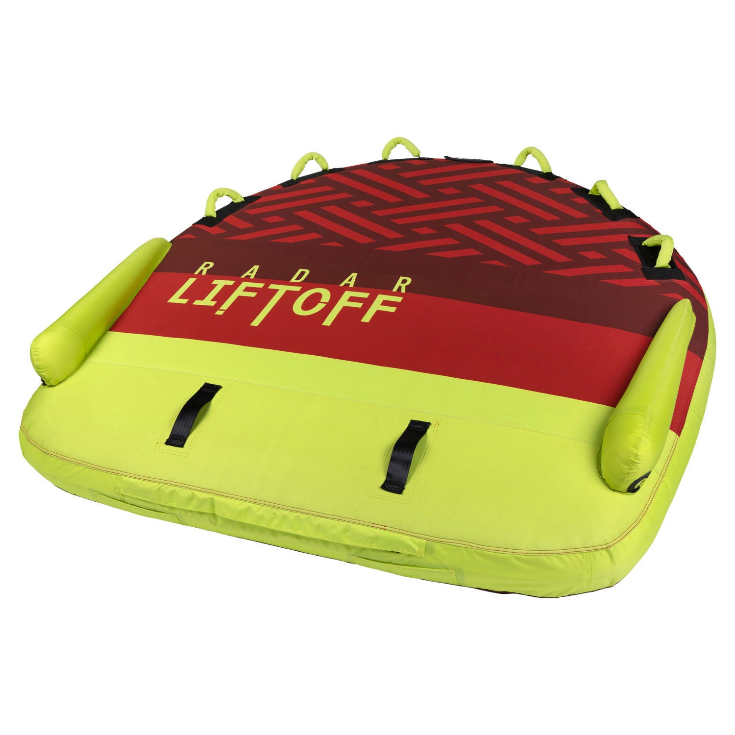 Radar Liftoff Marshmallow Top Towable Tube - 3 Person Inflatable Water Tube for Boating & Lake Fun - Perfect for Family Rides, Beach Parties & Summer Water Sports
