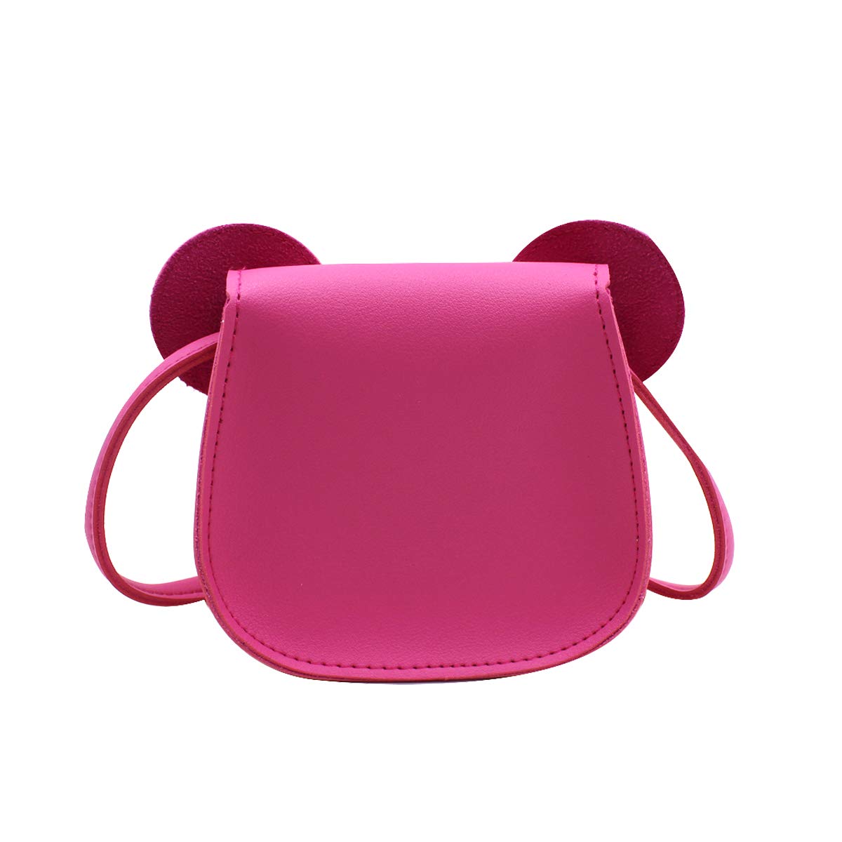 **Bolley Joss Crossbody Purse - Cute Bowknot Shoulder Bag for Little Girls with Cartoon Mouse Ears | Perfect for School, Parties & Everyday Use**