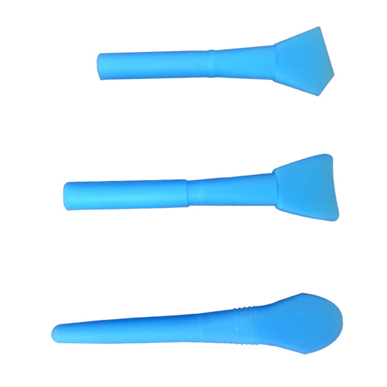 FOMIYES 3pcs Silicone Makeup Brushes - Beauty & Body Butter Applicator for Face & Skin Care