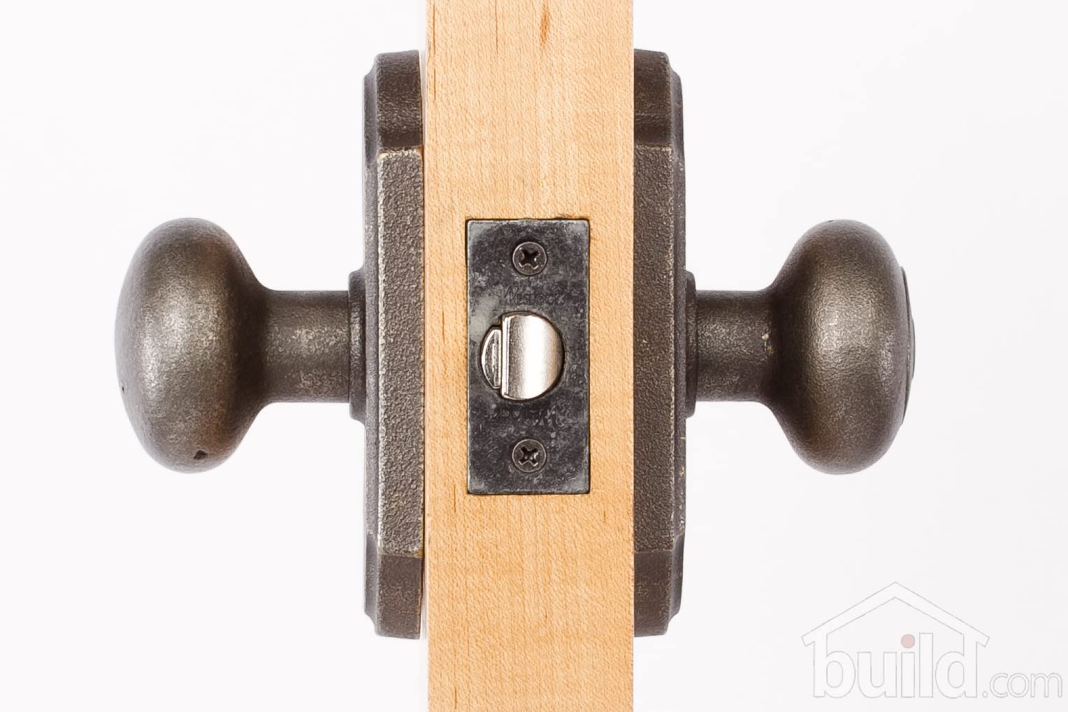 Weslock 07140F1F1SL23 Wexford Door Knob - Oil-Rubbed Bronze Finish for Interior Doors - Classic & Secure Entry Hardware for Homes & Offices