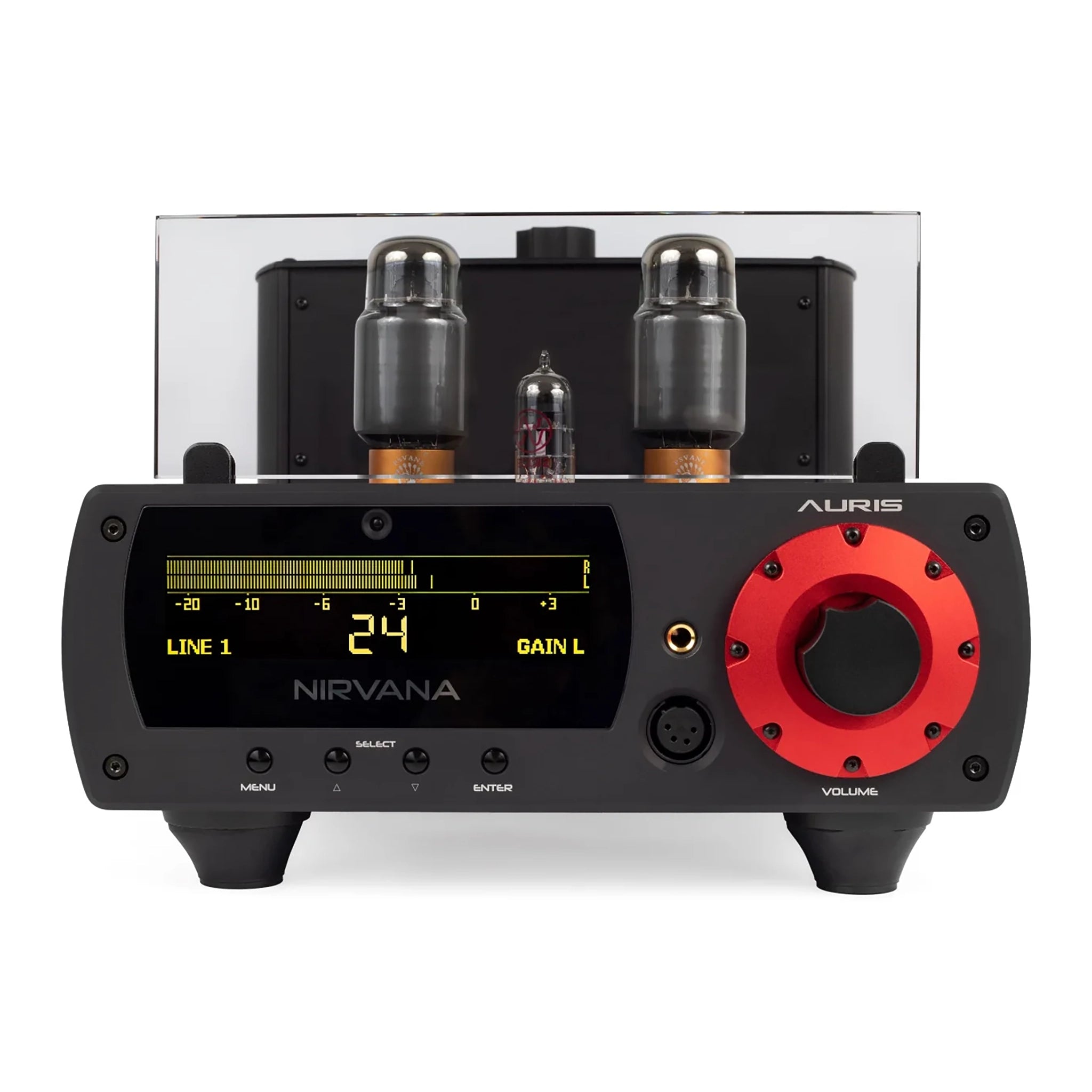 Auris Nirvana 6 Premium Tube Headphone Amplifier - High-End Audio for Audiophiles & Home Studio Use