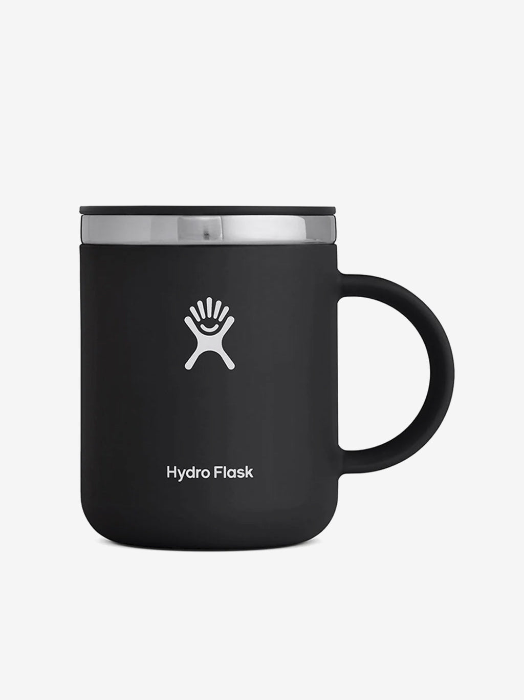 Hydro Flask 12oz (355ml) Vacuum Insulated Stainless Steel Coffee Mug - Keeps Drinks Hot/Cold for Hours - Perfect for Office, Travel & Outdoor Adventures - Black