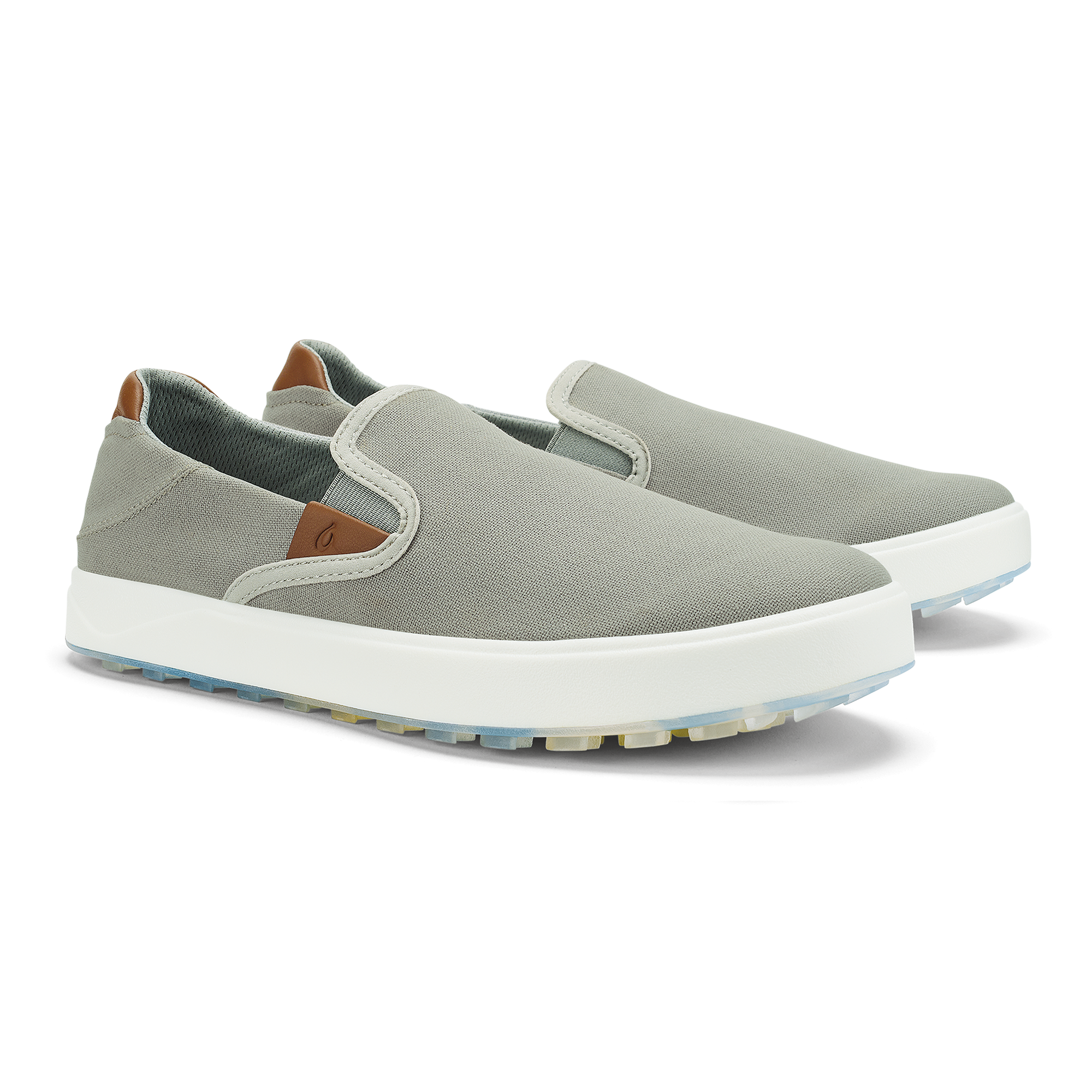 Wai'alae Slip On Shoes - Comfortable Ash Color Casual Loafers for Men & Women | Perfect for Walking, Travel, and Everyday Wear